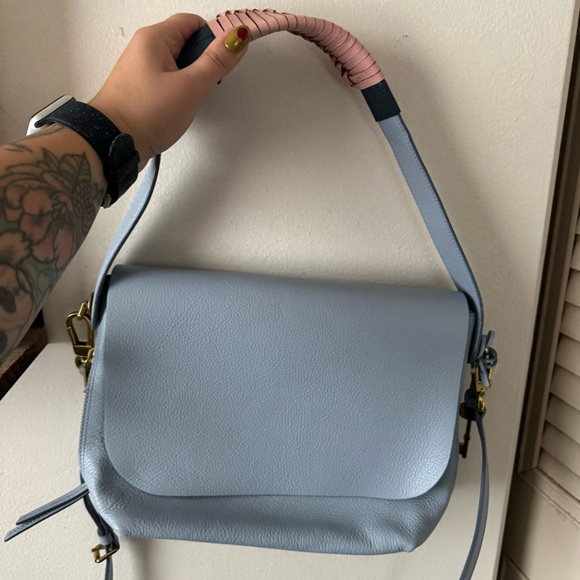 Fossil Maya Crossbody Horizon Blue NWOT - Picture 6 of 8